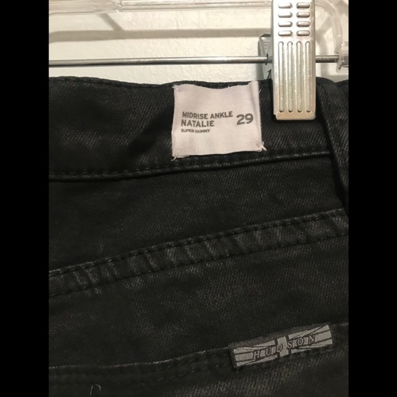 25. Hudson Natalie Midrise Super Skinny Ankle Jeans - Picture 13 of 16